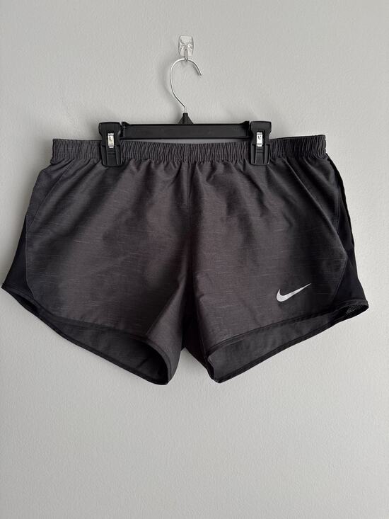 Nike Pants - Nike Dri-Fit Black Tempo Running Shorts Women M Athleisure Gym Sporty Chic Lined